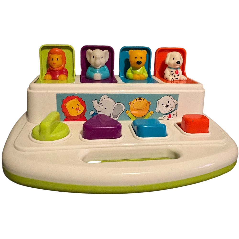 Battat Pop-up Pals Interactive Animal Toddler Kids Toy